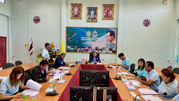 ทส. ทน. สทน.11 จัดประชุมคณะทำงานควบคุมภายในและการบริหารจัดการความเสี่ยงของสำนักงานทรัพยากรน้ำที่ 11