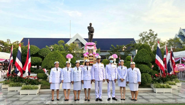 สทน.7 ร่วมพิธีวางพวงมาลาเนื่องในวันปิยมหาราช ประจำปี 2568