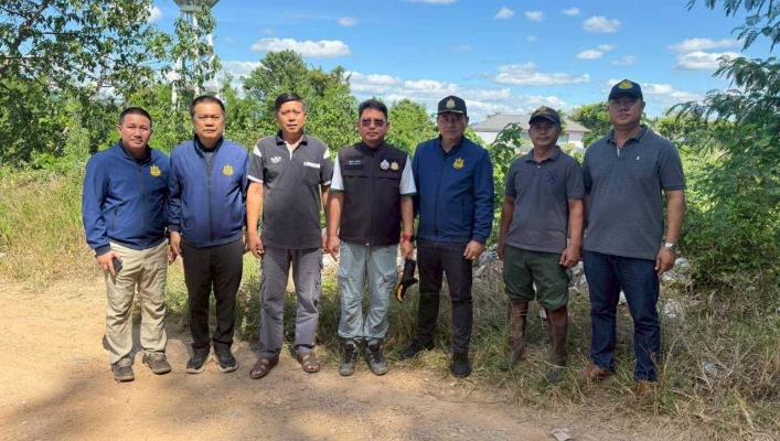 กรมทรัพยากรน้ำ โดย สำนักงานทรัพยากรน้ำที่ 1 ลงพื้นที่เร่งรัด/ติดตาม โครงการก่อสร้างระบบกระจายน้ำ สนับสนุนน้ำอุปโภค-บริโภคบ้านเมืองงิม หมู่ที่ 4
