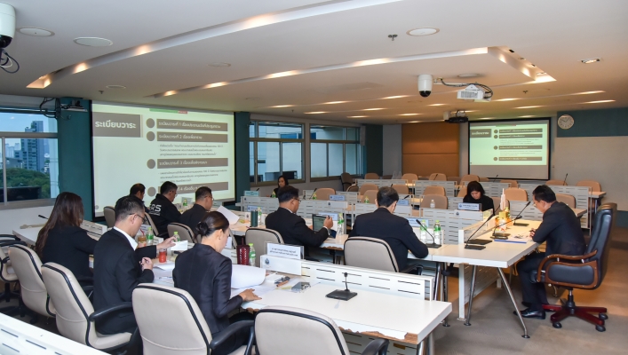 กรมทรัพยากรน้ำ ประชุมเตรียมการจัดกิจกรรมครบ 100 ปี วันพระบรมราชสมภพ พระบาทสมเด็จพระมหาภูมิพลอดุลยเดชมหาราชบรมนาถบพิตร กรมทรัพยากรน้ำ