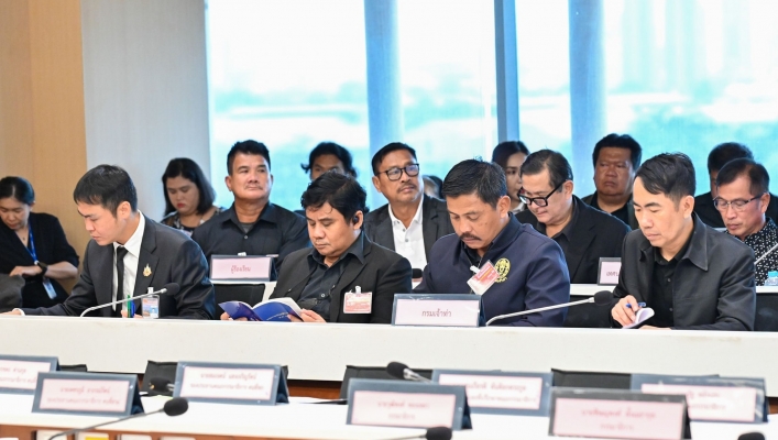 กรมทรัพยากรน้ำ ร่วมประชุมกับคณะอนุกรรมาธิการการอุตสาหกรรม เร่งแก้ไขปัญหาน้ำท่วมปราจีนบุรี