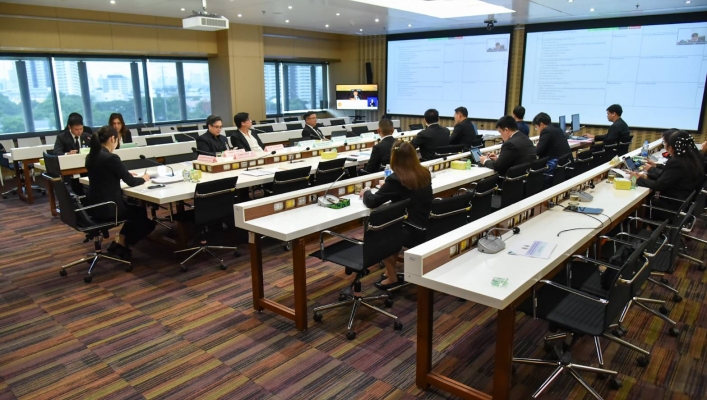 กรมทรัพยากรน้ำ ร่วมประชุมกับคณะอนุกรรมาธิการติตตามแผนงานโครงการและประเมินผลการใช้งบประมาณด้านการบริหารจัดการทรัพยากรน้ำ