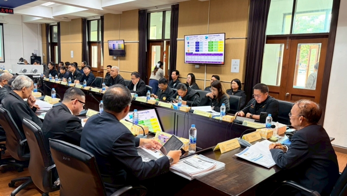 สทน.7 เข้าร่วมประชุมคณะอนุกรรมการวิชาการและสนับสนุนการบริหารทรัพยากรน้ำลุ่มน้ำเพชรบุรี - ประจวบคีรีขันธ์ ครั้งที่ 4/2568