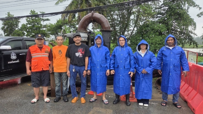สทน.10 เข้าบำรุงรักษาเครื่องสูบน้ำเตรียมพร้อมรับมือฝนรอบใหม่