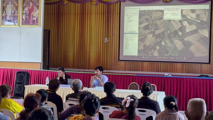 สทน.9 จัดประชุมรับฟังความคิดเห็นของประชาชนฯ ตามระเบียบสำนักนายกรัฐมนตรีฯ พ.ศ.2548 โครงการอนุรักษ์และฟื้นฟูแหล่งน้ำหนองทองแดงฯ หมู่ที่ 2,3 บ้านผักขวง,วังโป่ง ตำบลผักขวง อำเภอทองแสนขัน จังหวัดอุตรดิตถ์ ณ ห้องประชุมองค์การบริหารส่วนตำบลผักขวง