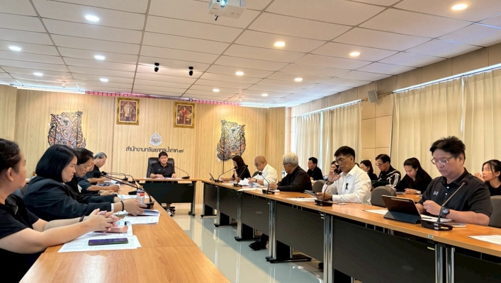 ​สทน.7 ประชุมติดตามผลการดำเนินงานของสำนักงานทรัพยากรน้ำที่ 7