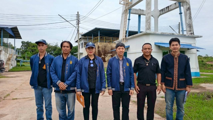 สทน.2 ลงพื้นที่ตรวจสอบการติดตั้งเครื่องมือวัด หรือประเมินปริมาณน้ำที่ใช้ ตามแบบ รายละเอียดการติดตั้งเครื่องมือวัดหรือประเมินปริมาณน้ำฯ  (Shop Drawing)  ของการประปาส่วนภูมิภาคสาขาท่าตะโก (สถานีผลิตน้ำหนองบัว) อำเภอท่าตะโก จังหวัดนครสวรรค์