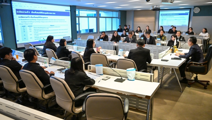 กรมทรัพยากรน้ำประชุมคณะกรรมการบริหารเทคโนโลยีสารสนเทศระดับสูง ครั้งที่ 6