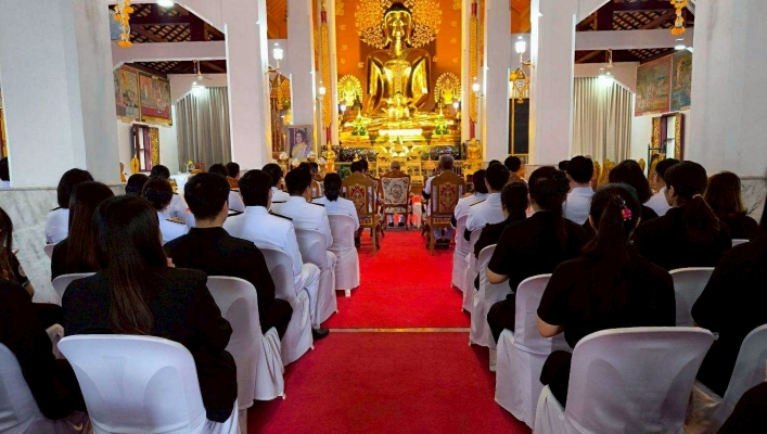 กรมทรัพยากรน้ำ โดย สำนักงานทรัพยากรน้ำที่ 1 เข้าร่วมพิธีสวดพระอภิธรรมพระบรมศพ สมเด็จพระนางเจ้าสิริกิติ พระบรมราชินีนาถ พระบรมราชชนนีพันปีหลวง