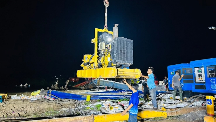 กรมทรัพยากรน้ำเร่งระบายน้ำท่วมอ่างทอง–สิงห์บุรี ติดตั้งเครื่องสูบน้ำช่วยเหลือประชาชนกว่า 430 ครัวเรือน