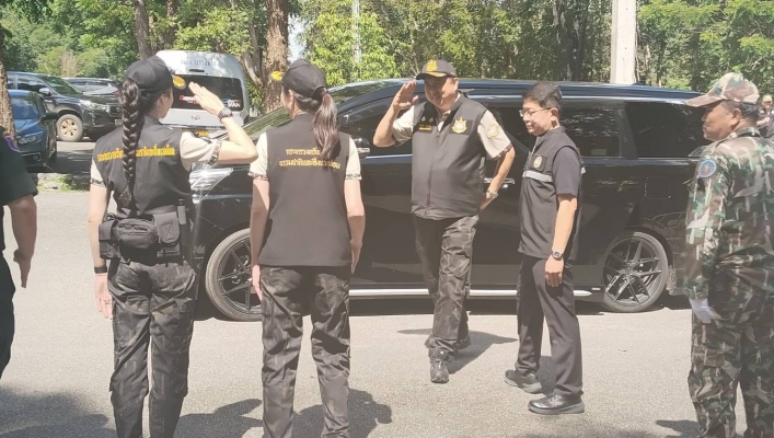 รมว.ทส. ลงพื้นที่ตรวจราชการในจังหวัดกาญจนบุรี