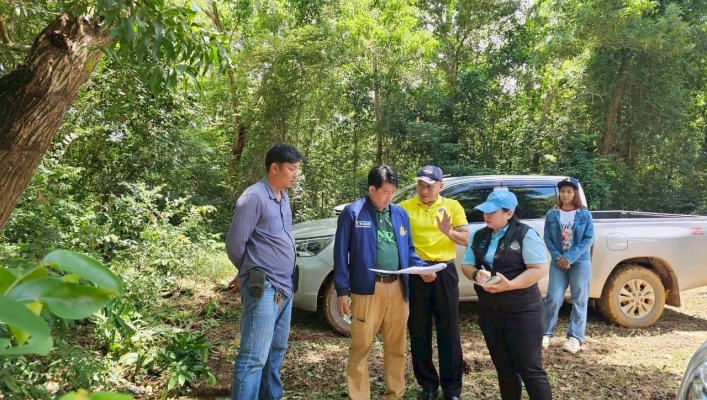 สทน.6 ลงพื้นที่ร่วมกับฐานส่งกำลังบำรุงทหารเรือตราด ทัพเรือภาคที่ 1