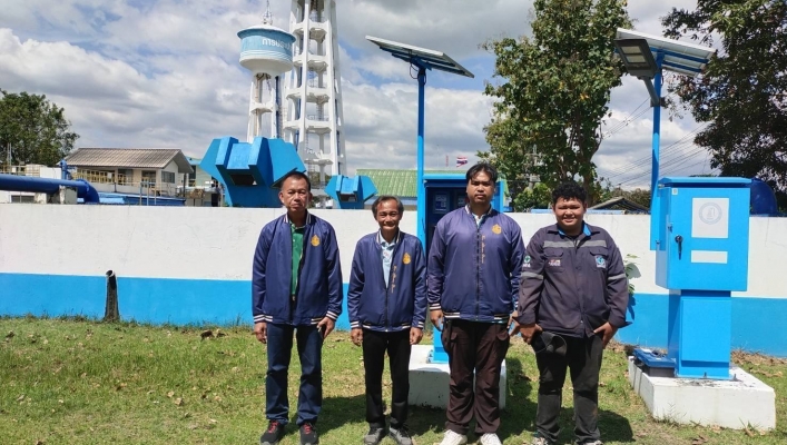 สทน.6 เข้าร่วมสอบเทียบมาตรวัดน้ำดิบตามแผนงานประจำปีของการประปาส่วนภูมิภาคสาขาบ้านบึง