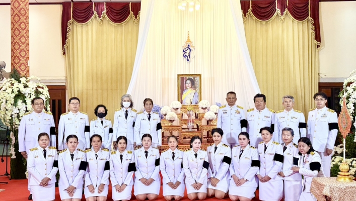 ทน. โดย สทน.6 เข้าร่วมพิธีบำเพ็ญกุศลสัตตมวาร (7 วัน) เพื่อถวายเป็นพระราชกุศลแด่สมเด็จพระนางเจ้าสิริกิติ์ พระบรมราชินีนาถ พระบรมราชชนนีพันปีหลวง