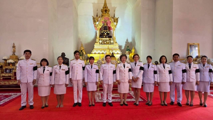 ทส. ทน. สทน.๑๑ ร่วมพิธีบำเพ็ญกุศล  สวดพระอภิธรรม อุทิศถวายพระราชกุศลแด่ สมเด็จพระนางเจ้าสิริกิติ์ พระบรมราชินีนาถ พระบรมราชชนนีพันปีหลวง