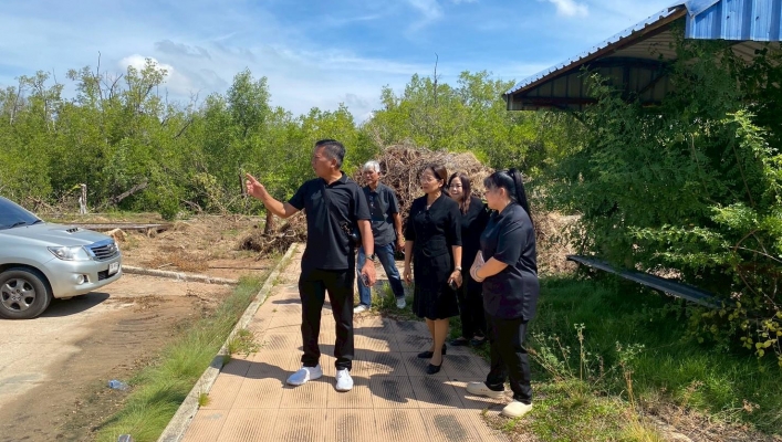 สทน.7 ลงพื้นที่ประสานและติดตามการดำเนินงานการบริหารจัดการทรัพยากรน้ำสาธารณะในพื้นที่จังหวัดสมุทรสงคราม