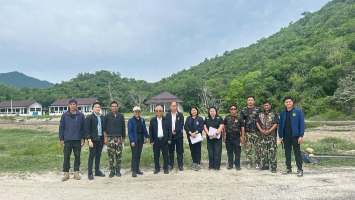 สทน.7 ลงพื้นที่ตรวจสอบความเสียหายในพื้นที่ กรณีเอกชนเข้าขุดร่องน้ำในเขตพื้นที่ชุ่มน้ำอุทยานแห่งชาติเขาสามร้อยยอด
