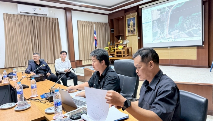 สทน.7 ติดตามความคืบหน้าการแก้ไขปัญหาความเดือดร้อนของประชาชนในพื้นที่ตำบลหนองกร่าง  อำเภอบ่อพลอย จังหวัดกาญจนบุรี