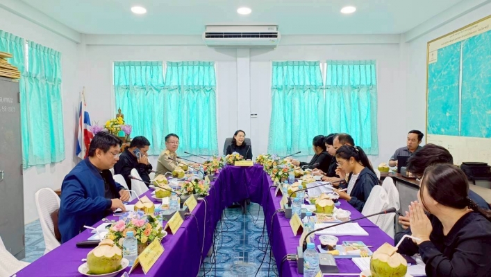 สทน.7 ลงพื้นที่และเข้าร่วมประชุมคณะทำงานพิจารณาให้ความเห็นกรณีการขออนุญาตก่อสร้างสิ่งล่วงล้ำ ลำแม่น้ำจังหวัดราชบุรี ครั้งที่ 6/2568