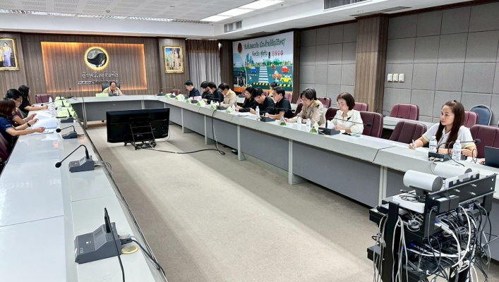 สทน.9 เข้าร่วมประชุมคณะทำงานขับเคลื่อนโครงการพัฒนาและบริหารจัดการน้ำเพื่อการเกษตรกรรม อุปโภค บริโภคฯ ครั้งที่ 2/2568 ณ ห้องประชุมศรีนคร ชั้น 3 ศาลากลางจังหวัดสุโขทัย