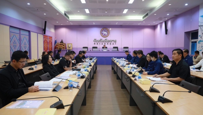 กรมทรัพยากรน้ำ โดย สำนักงานทรัพยากรน้ำที่ 1 ประชุมคณะกรรมการลุ่มน้ำโขงเหนือ ครั้งที่ 5/2568