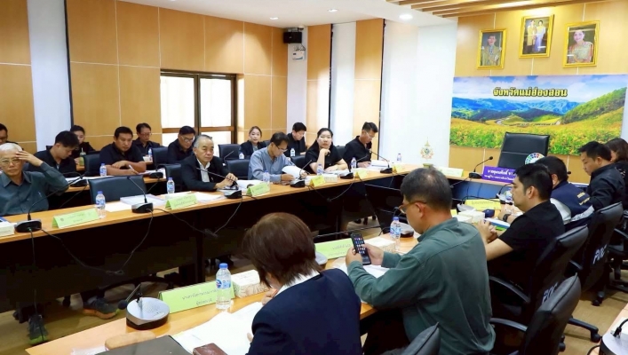 กรมทรัพยากรน้ำ โดย สำนักงานทรัพยากรน้ำที่ 1 ประชุมคณะกรรมการลุ่มน้ำสาละวิน ครั้งที่ 4/2568