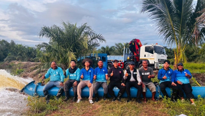 สทน.10 ติดตั้งเครื่องสูบน้ำ ตามการร้องขอ ปภ.สุราษฎร์ธานี ป้องกันน้ำท่วมขังในพื้นที่ อบต.วัง อ.ท่าชนะ จ.สุราษฎร์ธานี