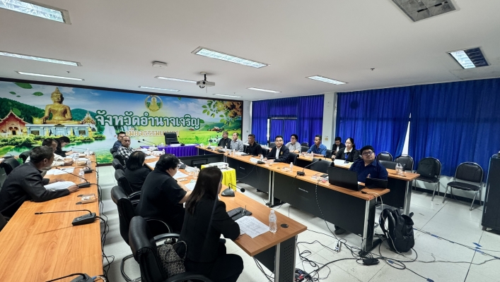 ทส. ทน. สทน.11 ส่วนสำรวจเเละออกเเบบ ร่วมประชุมติดตามผลการดำเนินโครงการ ซ่อมแซมแหล่งน้ำขนาดเล็กของส่วนราชการ ที่ยังไม่ได้ถ่ายโอนให้กับองค์กรปกครองส่วนท้องถิ่น ปี 2567 - 2568 ครั้งที่ 1/2568