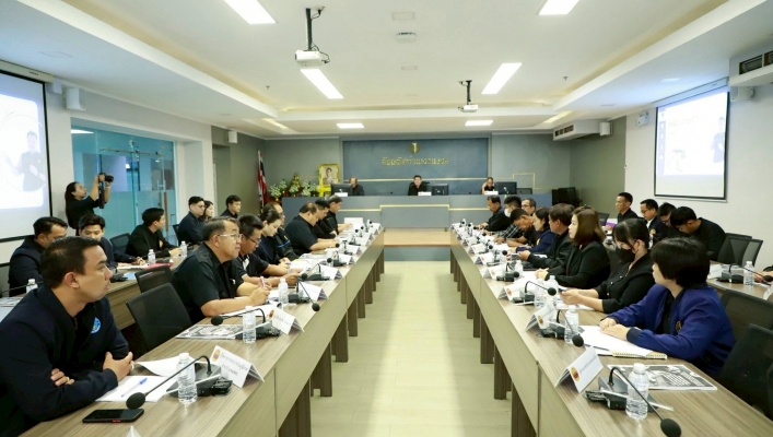 กรมทรัพยากรน้ำ สำนักงานทรัพยากรน้ำที่ 1 สอน.3 กำแพงเพชร เข้าร่วมประชุมคณะกรรมการบริหารจัดการทรัพยากรน้ำจังหวัดกำแพงเพชร ครั้งที่ 4/2568