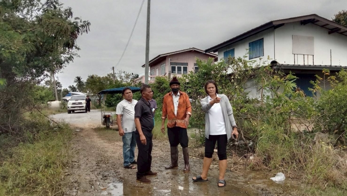 สทน.7 ร่วมลงพื้นที่ติดตามสถานการณ์อุทกภัยในพื้นที่ตำบลสระพังลาน อำเภออู่ทอง จังหวัดสุพรรณบุรี