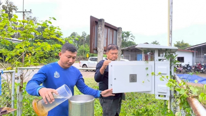 กรมทรัพยากรน้ำ โดย สำนักงานทรัพยากรน้ำที่ 1 ส่วนอุกทกวิทยาที่ 2 เชียงราย ลงพื้นที่ตรวจสอบ ซ่อมแซม ระบบเตือนภัยล่วงหน้า ( Early Warning ) ในเขตพื้นที่ จ.เชียงราย และ จ.พะเยา