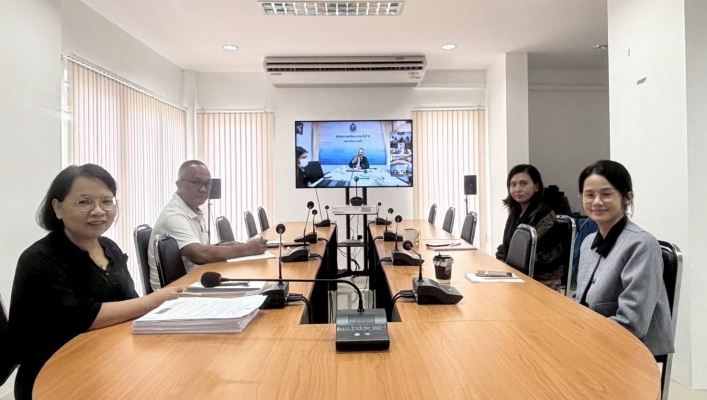 สทน.10 ประชุมคณะกรรมการติดตามและประเมินผลการดำเนินงานโครงการของกรมทรัพยากรน้ำ ครั้งที่ 2/2568