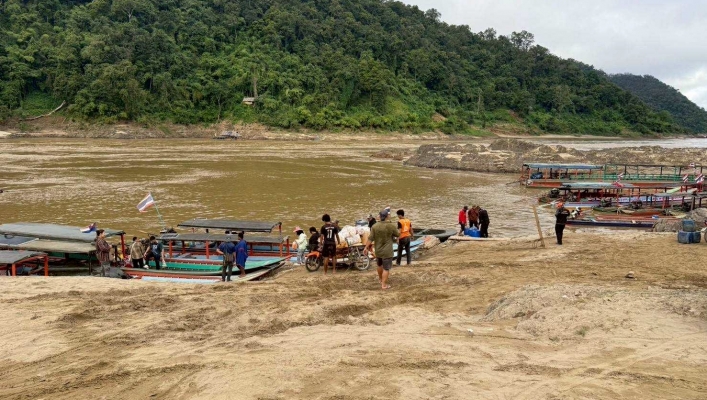 กรมทรัพยากรน้ำ โดย สำนักงานทรัพยากรน้ำที่ 1 ลงพื้นที่สำรวจแหล่งน้ำ เพื่อสนับสนุนน้ำอุปโภค-บริโภค และสนับสนุนน้ำเพื่อการเกษตรสร้างความมั่นคงด้านน้ำในพื้นที่โดยรอบ “แม่น้ำสาละวิน”