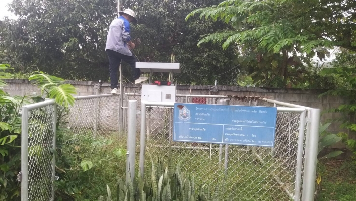 สทน.9 ซ่อมแซมบำรุงรักษาและประสานผู้รู้เครือข่าย สถานีเตือนภัย (Early Warning) ในเขตพื้นที่ จังหวัดน่าน และจังหวัดแพร่ จำนวน 10 สถานี