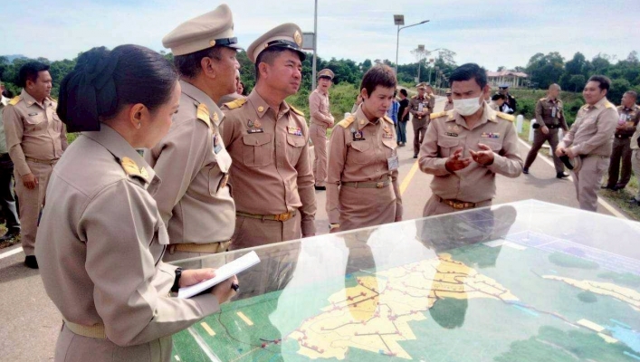 สทน.7 ร่วมติดตามการดำเนินโครงการอันเนื่องมาจากพระราชดำริในพื้นที่จังหวัดประจวบคีรีขันธ์