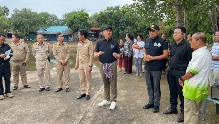 สทน.6 ลงพื้นที่ศึกษาความเหมาะสมโครงการในพื้นที่ตำบลโพธิ์งาม อำเภอประจันตคาม จังหวัดปราจีนบุรี