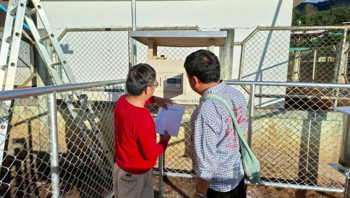 กรมทรัพยากรน้ำ โดย สำนักงานทรัพยากรน้ำที่ 1 ลงพื้นที่ เพิ่มประสิทธิภาพ ซ่อมแซม บำรุงรักษาฯสถานีเตือนภัยล่วงหน้า (Early Warning)