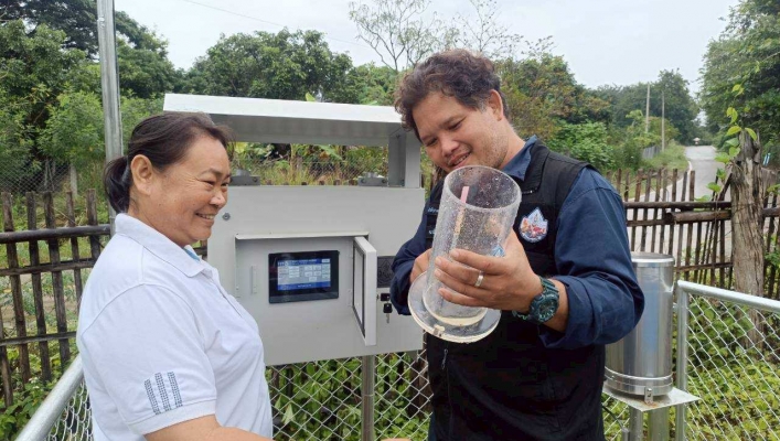 กรมทรัพยากรน้ำ โดย สำนักงานทรัพยากรน้ำที่ 1 ลงพื้นที่ ตรวจสอบ ซ่อมแซมบำรุงรักษาฯสถานีเตือนภัยล่วงหน้า (Early Warning)