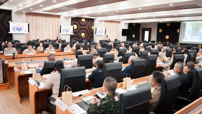 สทน.7 เข้าร่วมประชุมคณะกรมการจังหวัด และหัวหน้าส่วนราชการจังหวัดประจวบคีรีขันธ์ ประจำเดือนพฤศจิกายน 2568