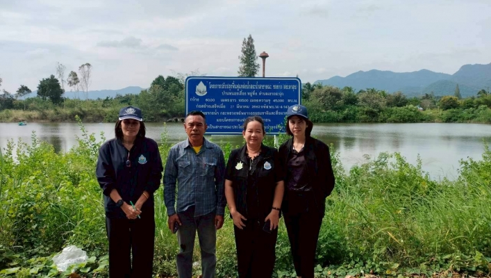 สทน.7 ลงพื้นที่ประสานและติดตามการดำเนินงานการบริหารจัดการทรัพยากรน้ำสาธารณะ  ในพื้นที่จังหวัดเพชรบุรี
