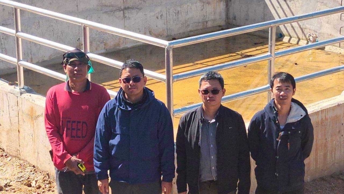 กรมทรัพยากรน้ำ โดย สำนักงานทรัพยากรน้ำที่ 1 ลงพื้นที่เร่งรัด/ติดตาม โครงการอนุรักษ์ฟื้นฟูแหล่งน้ำพร้อมระบบกระจายน้ำสนับสนุนพื้นที่ คทช.บ้านไร่