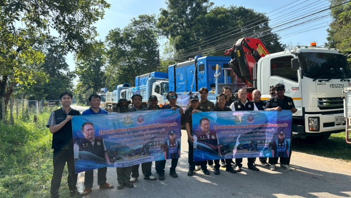 กรมทรัพยากรน้ำ โดย สำนักงานทรัพยากรน้ำที่ 5 เข้าช่วยเหลือเหตุอุทกภัยในเขตพื้นที่ภาคใต้