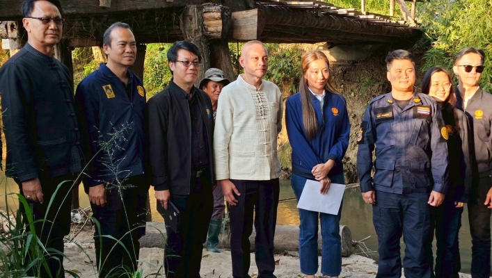 กรมทรัพยากรน้ำ โดยสำนักงานทรัพยากรน้ำที่ 1 ส่วนสำรวจและออกแบบ ร่วมเดินทางศึกษาดูงาน และตรวจสอบพื้นที่  การป้องกันและจัดการน้ำในพื้นที่สูง จังหวัดเชียงใหม่