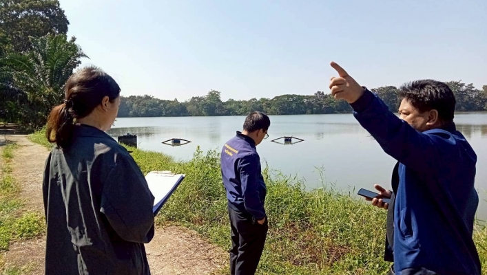 กรมทรัพยากรน้ำ โดย สำนักงานทรัพยากรน้ำที่ 1 ส่วนอนุรักษ์ทรัพยากรน้ำที่ 4  เชียงราย ลงพื้นที่ประสานงาน ติดตาม เครือข่ายกลุ่มผู้ใช้น้ำหนองหลวง จ.เชียงราย(พื้นที่ชุ่มน้ำที่มีความสำคัญระดับชาติ)