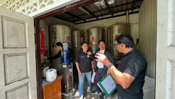 สทน.7 ลงพื้นที่วางโครงการพัฒนาแหล่งน้ำ และโครงการระบบกระจายน้ำ ภายในโรงเรียนวิทยาศาสตร์จุฬาภรณราชวิทยาลัย ตำบลเขาใหญ่ อำเภอชะอำ จังหวัดเพชรบุรี