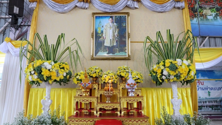 สทน.10 พิธีสวดพระพุทธมนต์และพิธีทำบุญตักบาตรถวาตรถวายพระราชสดี เนื่องในวันคล้ายวันพระบรมราชสมภพพระบาทสมเด็จพระบรมชนกาธิเบศรมหาภูมิพลอดุลยเดชมหาราช บรมนาถบพิตร วันชาติและวันพ่อแห่งชาติ