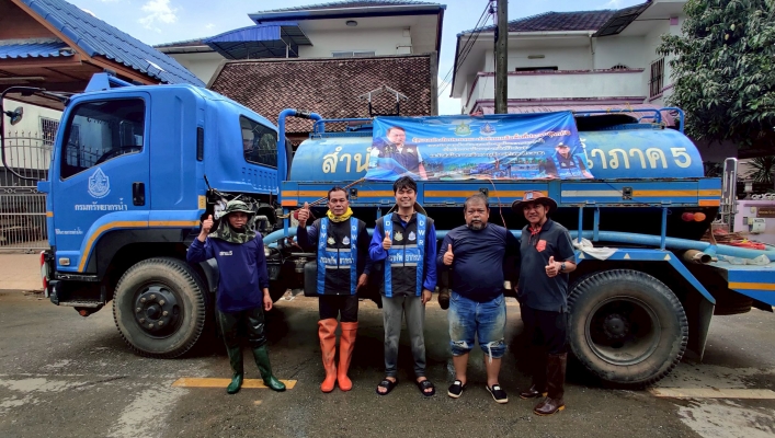 สำนักงานทรัพยากรน้ำที่ 5 ร่วมกับ สำนักงานทรัพยากรน้ำที่ 6, 7, 8, 10 และ 11 เร่งดำเนินการฟื้นฟูพื้นที่ที่ได้รับผลกระทบจากอุทกภัยภายในเขตพื้นที่อำเภอหาดใหญ่ จังหวัดสงขลา