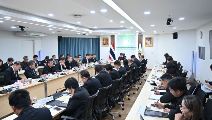 ปลัด ทส.มอบนโยบาย “ทส.หนึ่งเดียว” ขับเคลื่อนงานแบบบูรณาการ ยึดประโยชน์ประชาชน