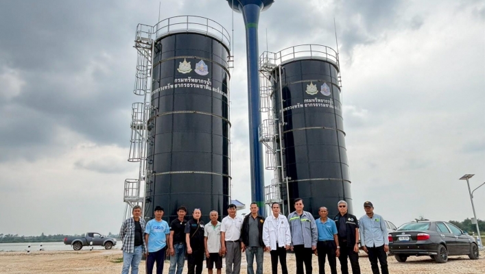 กรมทรัพยากรน้ำ สำนักงานทรัพยากรน้ำที่ 1  สอน.3 กำแพงเพชร จัดกิจกรรมจัดตั้งและให้ความรู้กลุ่มผู้ใช้น้ำ กลุ่มผู้ใช้น้ำโครงการอนุรักษ์ฟื้นฟูบึงสาธารณะบ้านลำมะโกรก  พร้อมระบบกระจายน้ำด้วยพลังงานแสงอาทิตย์