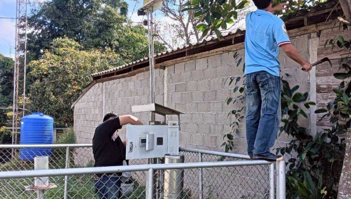 กรมทรัพยากรน้ำ โดย สำนักงานทรัพยากรน้ำที่ 1 ลงพื้นที่ตรวจสอบ ซ่อมแซม บำรุงรักษาฯสถานีเตือนภัยล่วงหน้า (Early Warning)